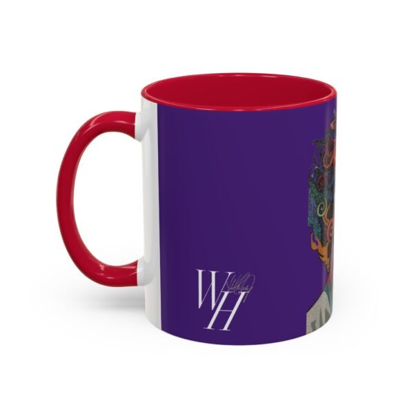 Whitney Houston Mural / Newark, NJ Colorful Mugs (11oz, 15oz) - Image 4