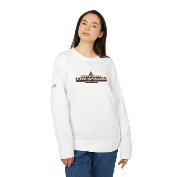 National Treasure Adidas Unisex Fleece Crewneck Sweatshirt - Image 7