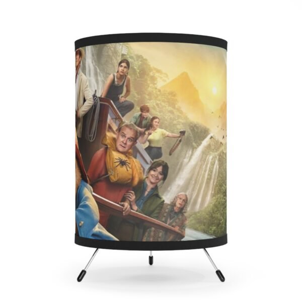 Paddington in Peru Tripod Lamp with High-Res Printed Shade, USCA plug