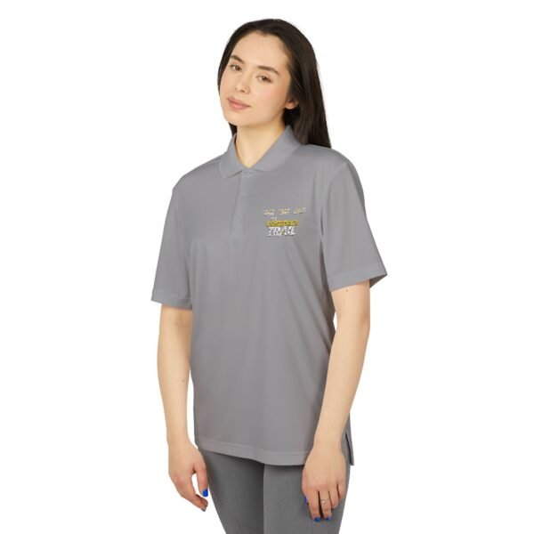 The Comeback Trail Adidas Unisex Performance Polo - Image 3