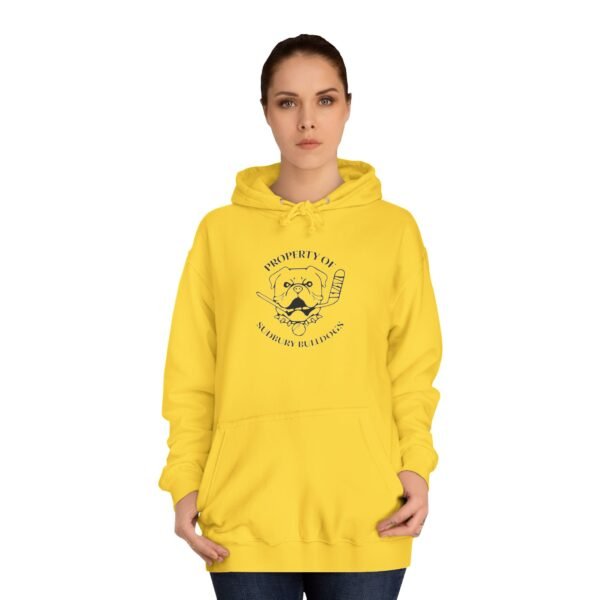 Shorsey 'Blueberry Bulldogs' Unisex College Hoodie - Image 20