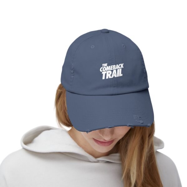 The Comeback Trail Unisex Distressed Cap - Image 12