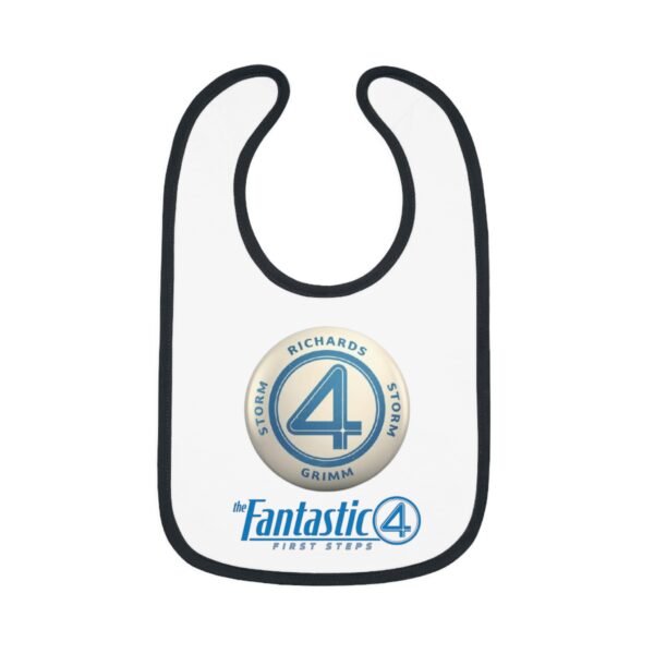 The Fantastic Four: First Steps Baby Contrast Trim Jersey Bib