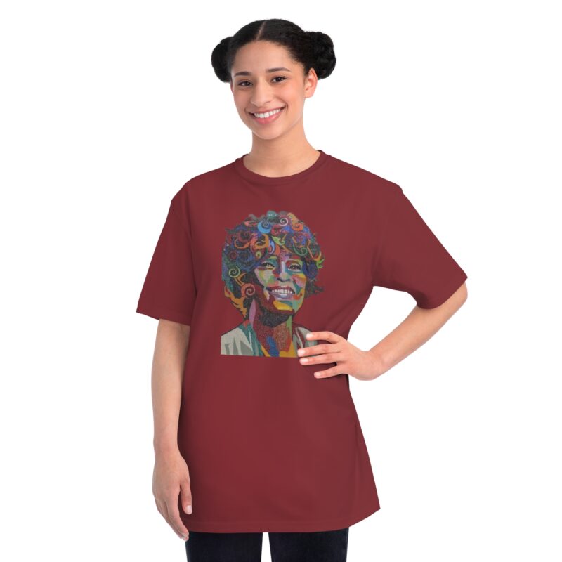 Whitney Houston Mural / Newark, NJ Organic Unisex Classic T-Shirt - Image 28