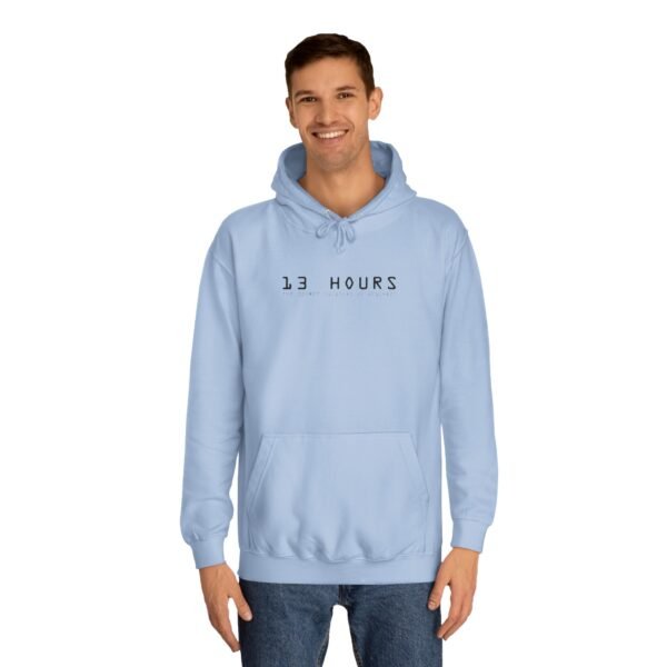 13 Hours: The Secret Soldiers of Benghazi Unisex College Hoodie - Image 15
