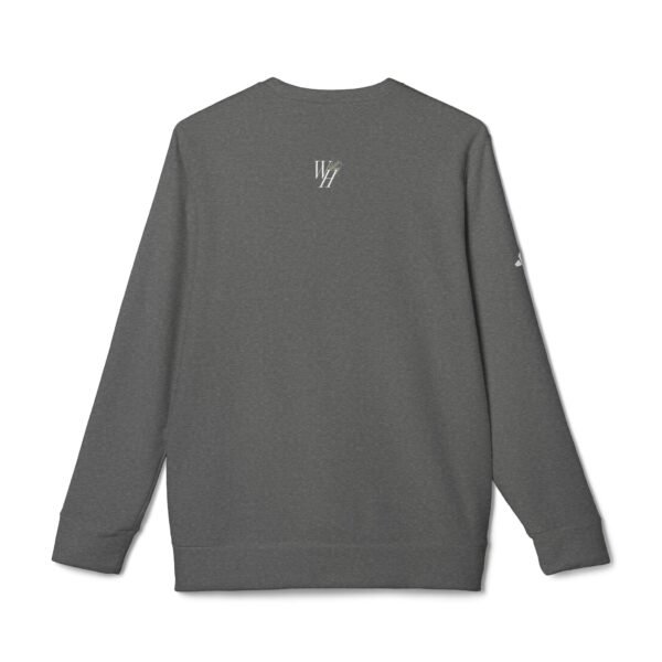 Whitney Houston Mural / Newark, NJ Adidas Unisex Fleece Crewneck Sweatshirt - Image 6