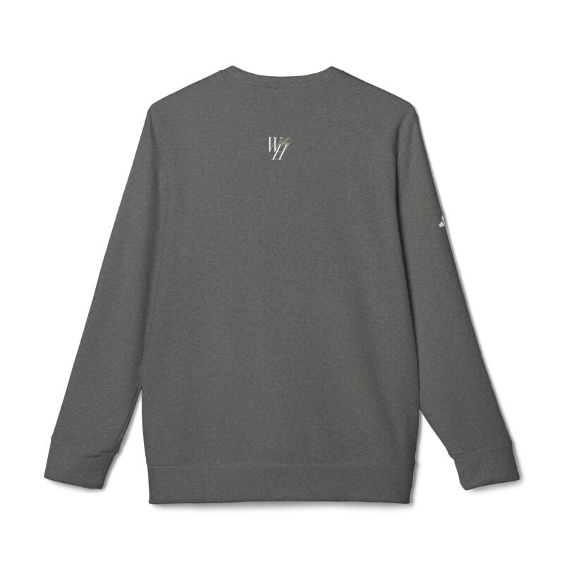 Whitney Houston Mural / Newark, NJ Adidas Unisex Fleece Crewneck Sweatshirt - Image 6