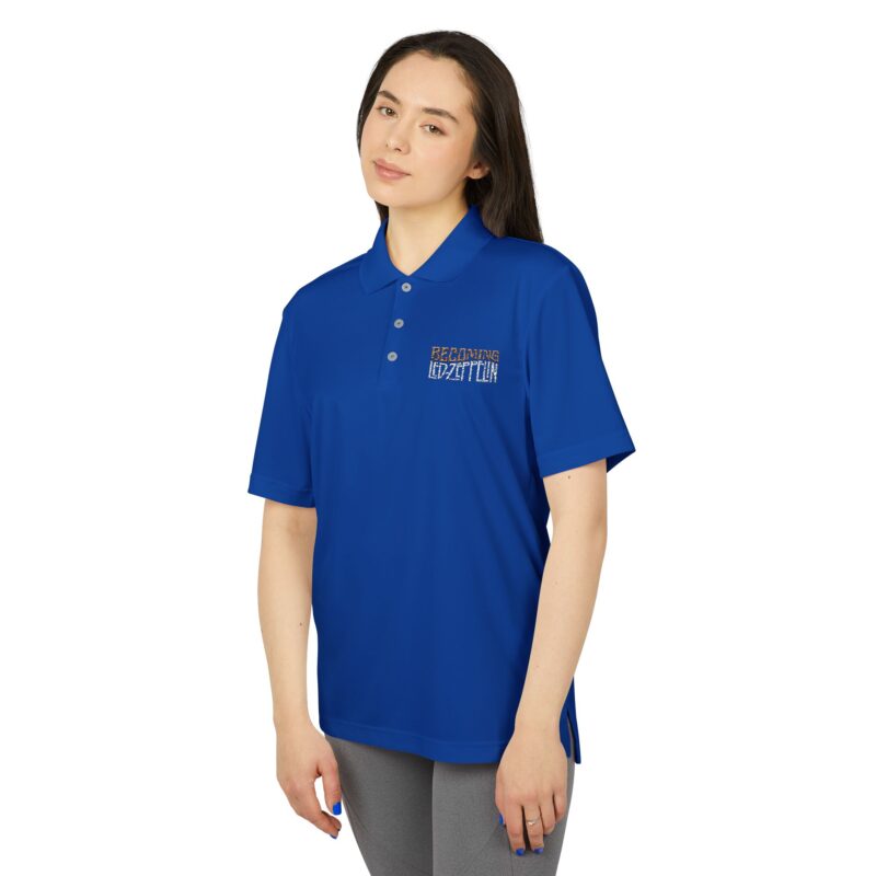 Becoming Led Zeppelin Adidas Unisex Performance Polo - Image 39