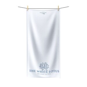The White Lotus Polycotton Towel
