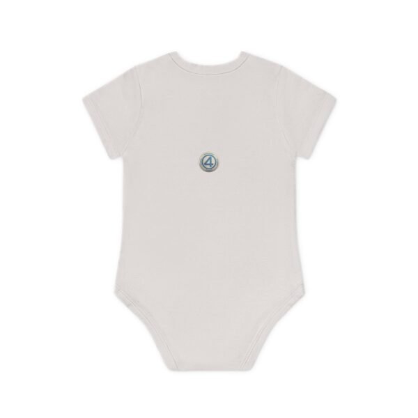 The Fantastic Four: First Steps Baby Organic Short Sleeve Bodysuit - Image 11