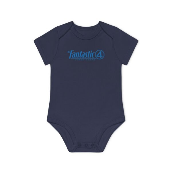 The Fantastic Four: First Steps Baby Organic Short Sleeve Bodysuit - Image 37