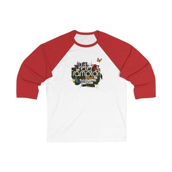 Peter Frampton Clay Unisex 34 Sleeve Baseball Tee - Image 3