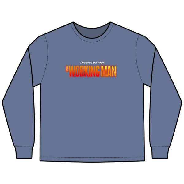 A Working Man Unisex ComfortWash® Garment-Dyed Long Sleeve T-Shirt - Image 5