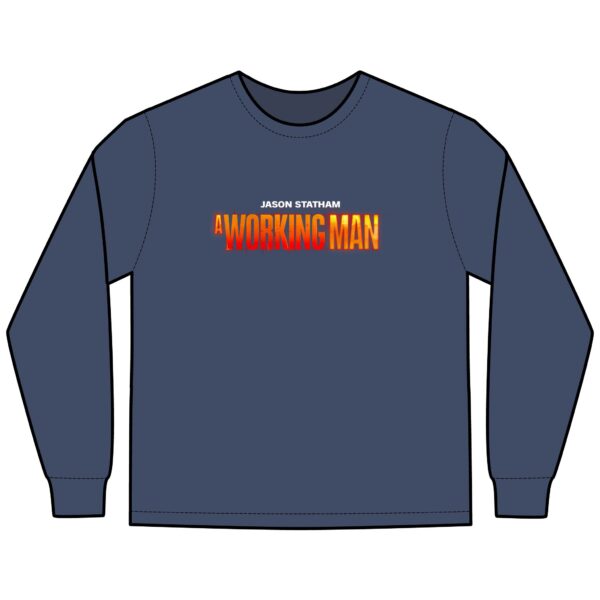 A Working Man Unisex ComfortWash® Garment-Dyed Long Sleeve T-Shirt - Image 9