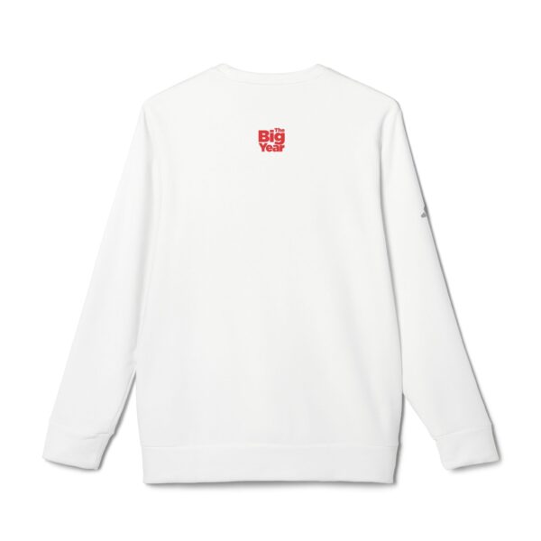 The Big Year Adidas Unisex Fleece Crewneck Sweatshirt - Image 2