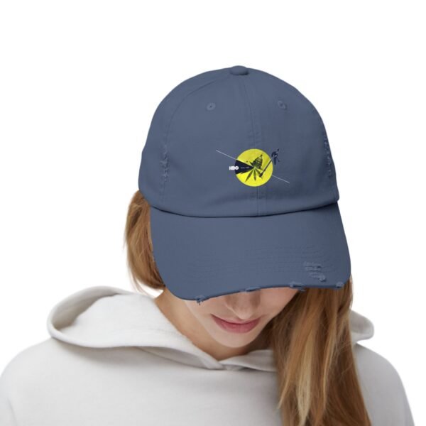 Real Time with Bill Maher Unisex Distressed Cap - Image 4