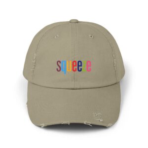 Squeeze Unisex Distressed Cap
