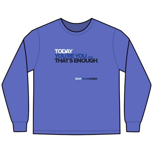 Dear Evan Hansen Unisex ComfortWash® Garment-Dyed Long Sleeve T-Shirt - Image 7