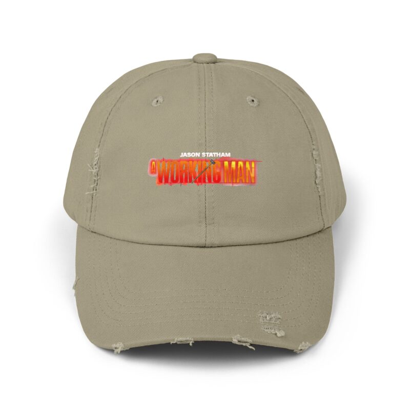 A Working Man Unisex Distressed Cap