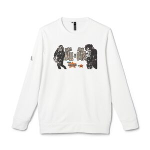 Hall & Oates Adidas Unisex Fleece Crewneck Sweatshirt