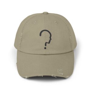 David Byrne Unisex Distressed Cap