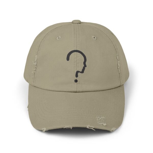 David Byrne Unisex Distressed Cap