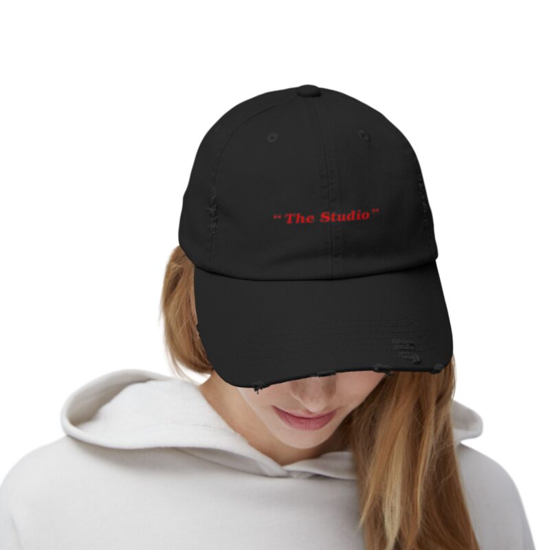 The Studio Unisex Distressed Cap - Image 4