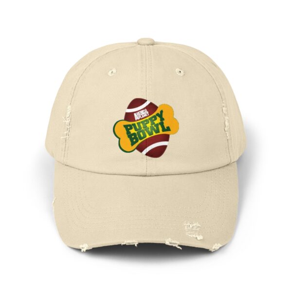 Puppy Bowl Unisex Distressed Cap - Image 17