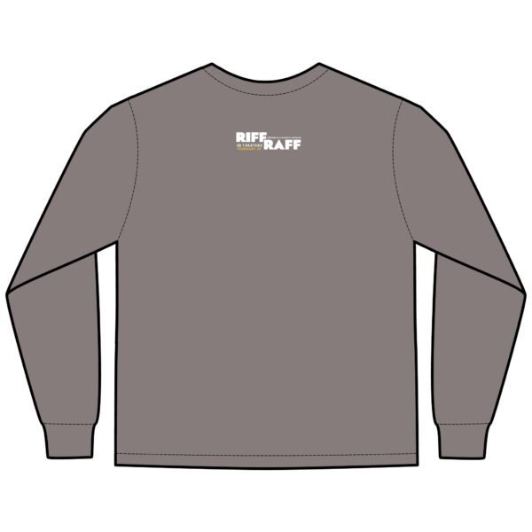 Riff Raff Unisex ComfortWash® Garment-Dyed Long Sleeve T-Shirt - Image 2