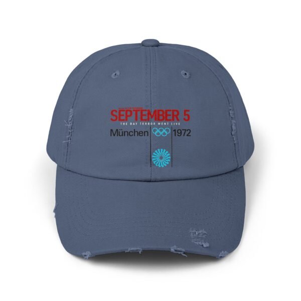 September 5 Unisex Distressed Cap - Image 13