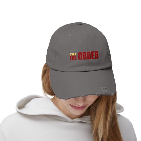 The Order Unisex Distressed Cap - Image 16