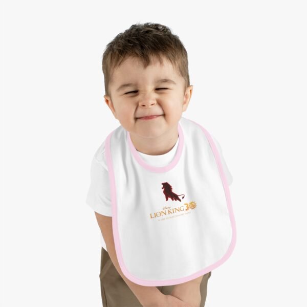 The Lion King The Hollywood Bowl Baby Contrast Trim Jersey Bib - Image 9