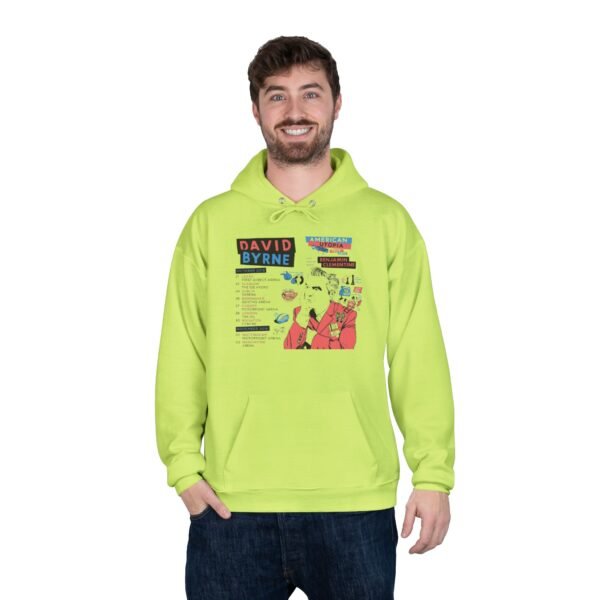 David Byrne Unisex EcoSmart® Pullover Hoodie Sweatshirt - Image 16