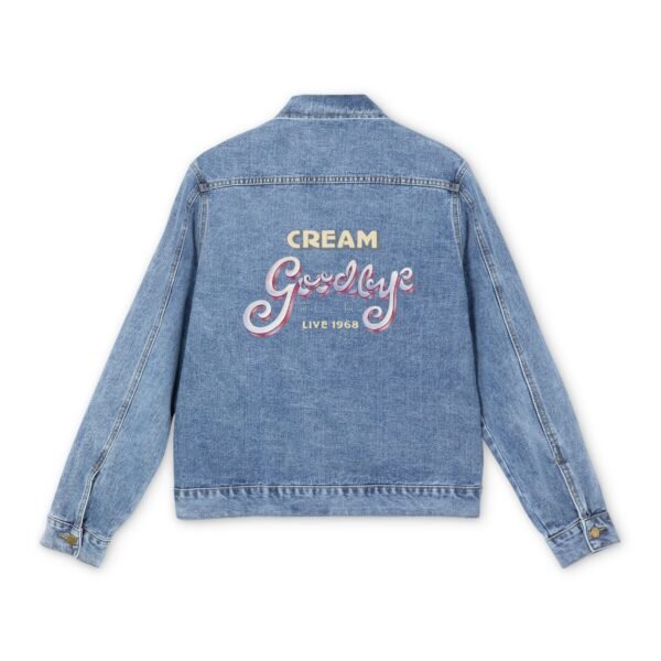 Cream Denim Jacket