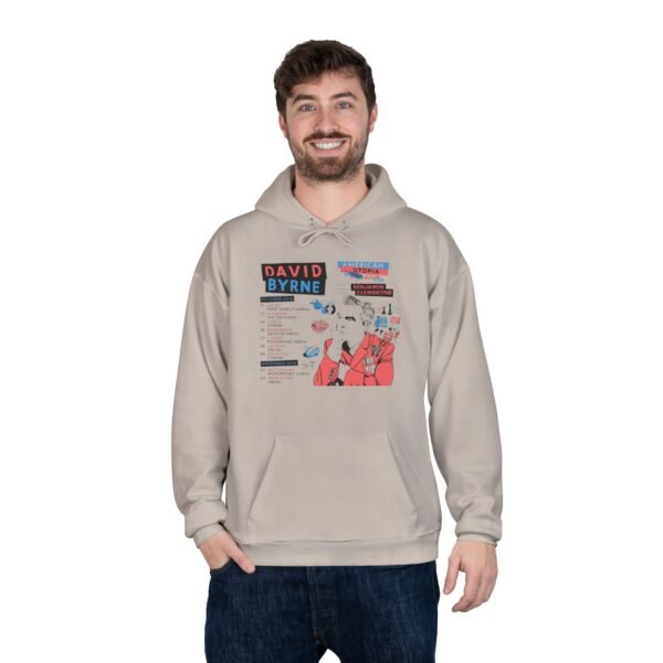 David Byrne Unisex EcoSmart® Pullover Hoodie Sweatshirt - Image 12