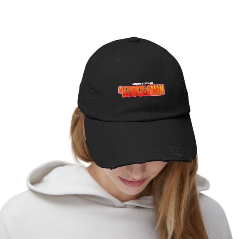 A Working Man Unisex Distressed Cap - Image 8