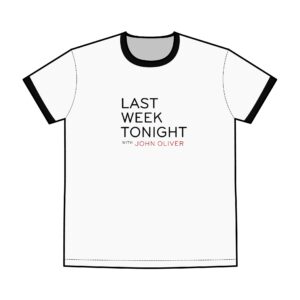 Last Week Tonight with John Oliver Men's Staple Ringer Tee