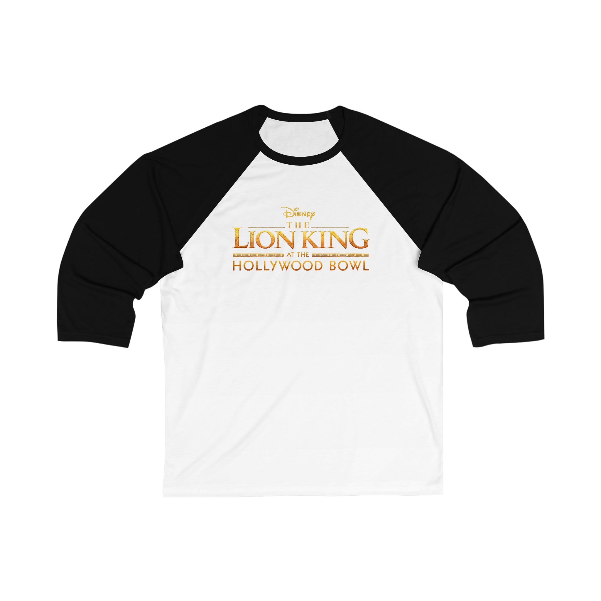 The Lion King The Hollywood Bowl Unisex 34 Sleeve Baseball Tee - Image 7