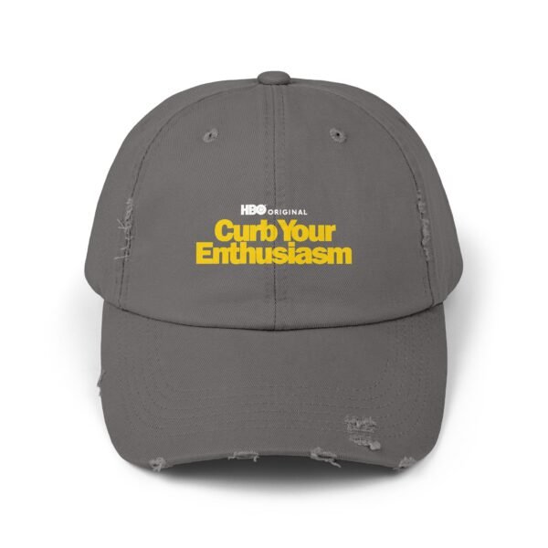 Curb Your Enthusiasm Unisex Distressed Cap - Image 5