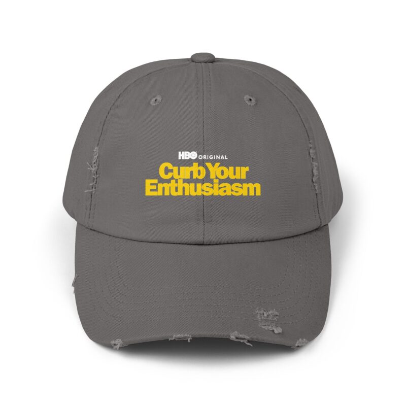 Curb Your Enthusiasm Unisex Distressed Cap - Image 5
