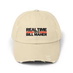 Real Time with Bill Maher Unisex Distressed Cap