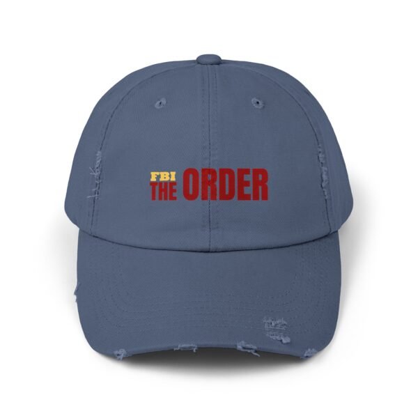 The Order Unisex Distressed Cap - Image 9
