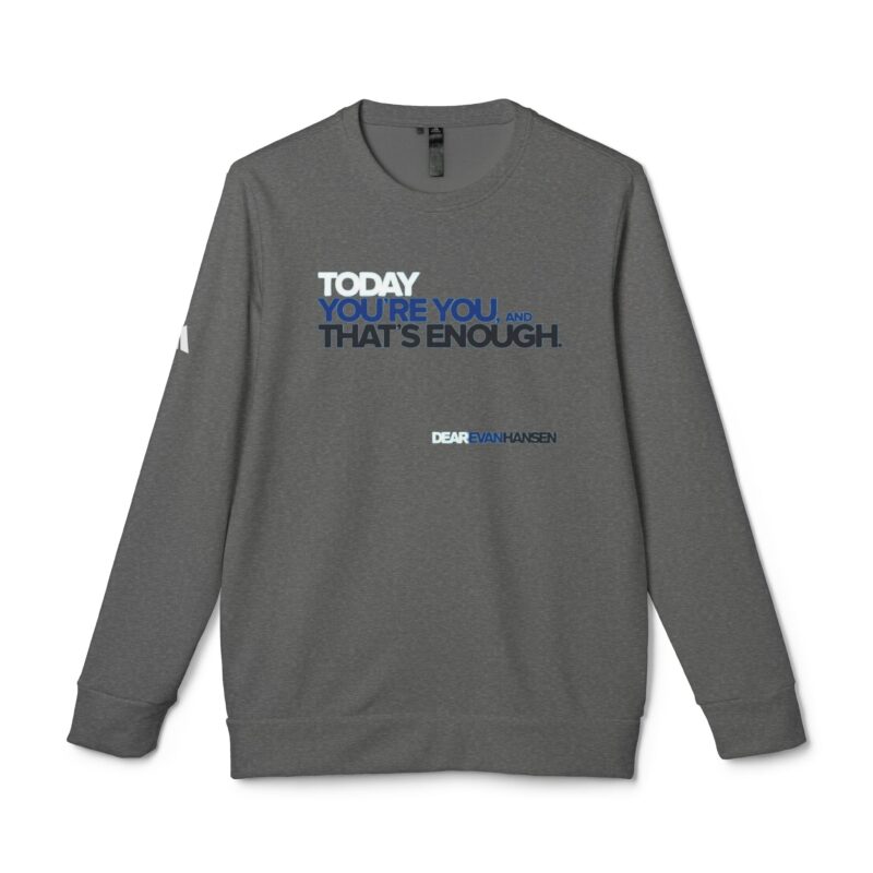 Dear Evan Hansen Adidas Unisex Fleece Crewneck Sweatshirt