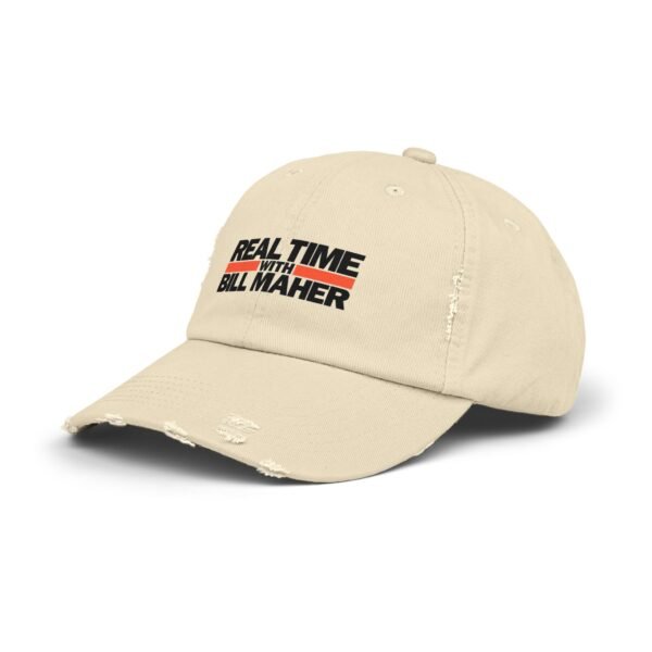 Real Time with Bill Maher Unisex Distressed Cap - Image 2
