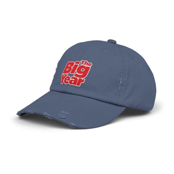 The Big Year Unisex Distressed Cap - Image 6