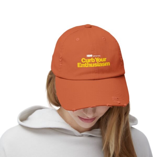 Curb Your Enthusiasm Unisex Distressed Cap - Image 16