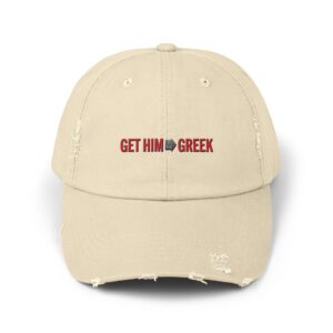 Get Him to the Greek Unisex Distressed Cap