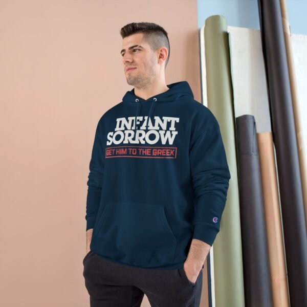 Get Him To The Greek Champion Hoodie - Image 11