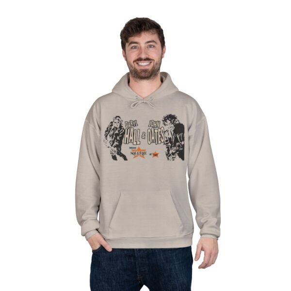 Hall & Oates Unisex EcoSmart® Pullover Hoodie Sweatshirt - Image 8