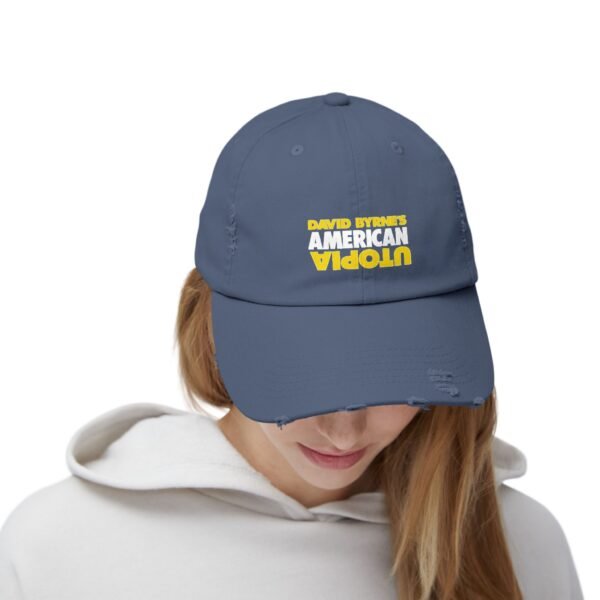 David Byrne Unisex Distressed Cap - Image 8